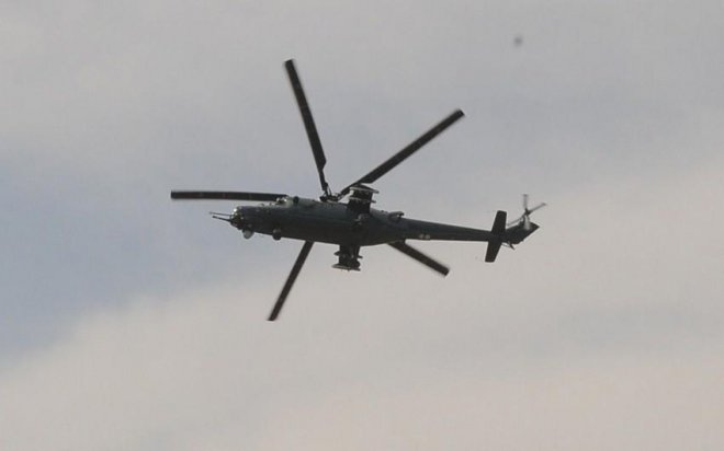 Hindistanda helikopter qəzaya uğrayıb, ölənlər var