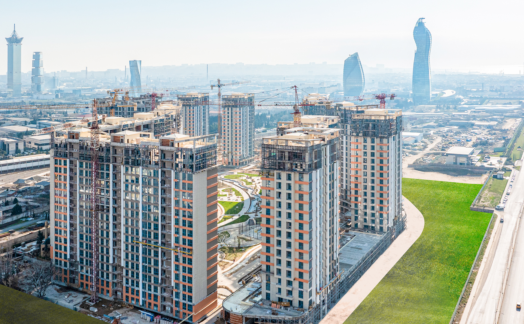 "City Garden Narimanov"da premium mənzillərin təhvilinə az qaldı - "Kristal Abşeron!"