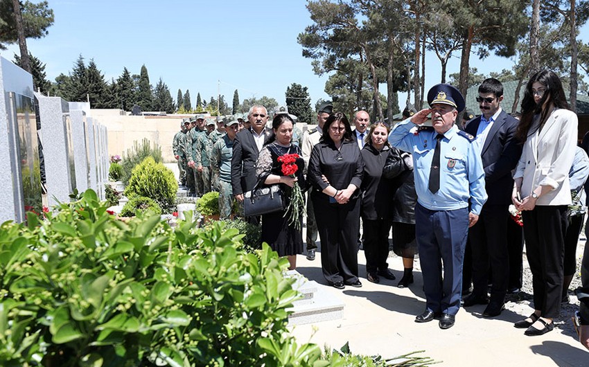 Milli Qəhrəman İlqar Mirzəyevin anım mərasimi keçirilib - FOTOLAR