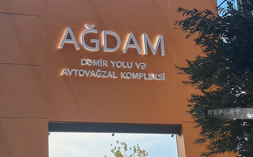 Ağdam Dəmir Yolu və Avtovağzal Kompleksi vahid nəqliyyat qovşağı kimi fəaliyyət göstərəcək