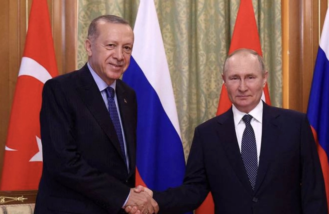 Ərdoğan və Putin arasında telefon danışığı olub