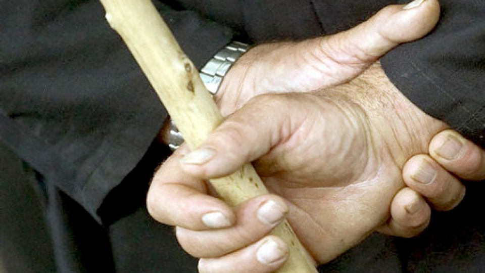 Ağsu sakini fermada ağacla döyüldü