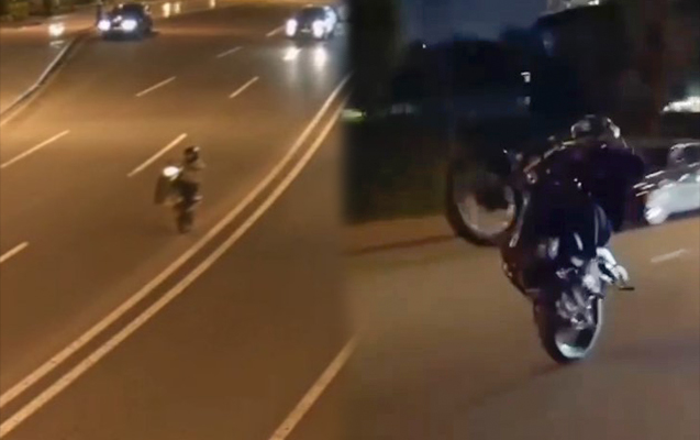 Bakıda motosiklet sürücüləri avtoxuliqanlıq etdilər - ANBAAN GÖRÜNTÜLƏR