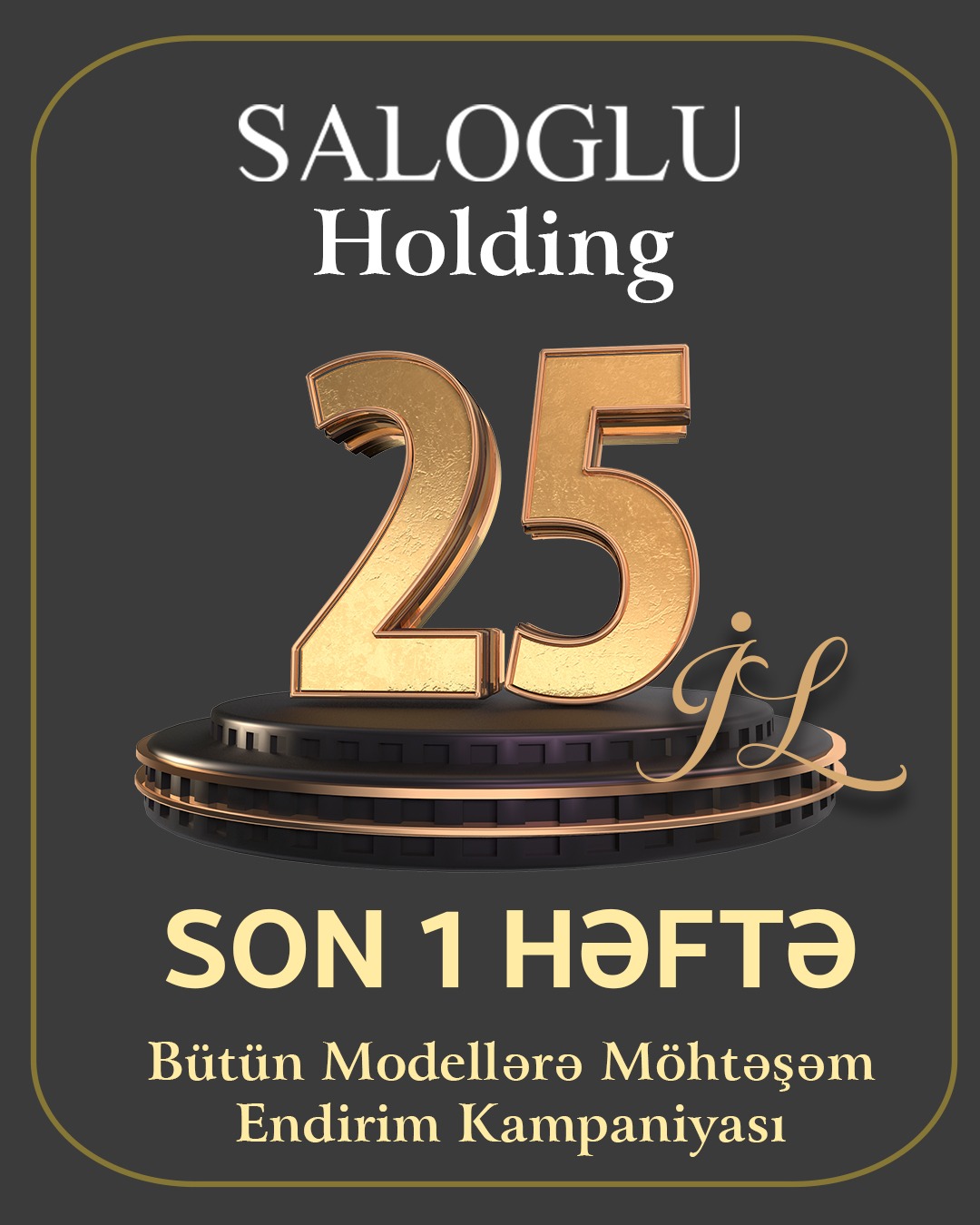 "Saloğlu"da endirim kampaniyasının son həftəsi başladı