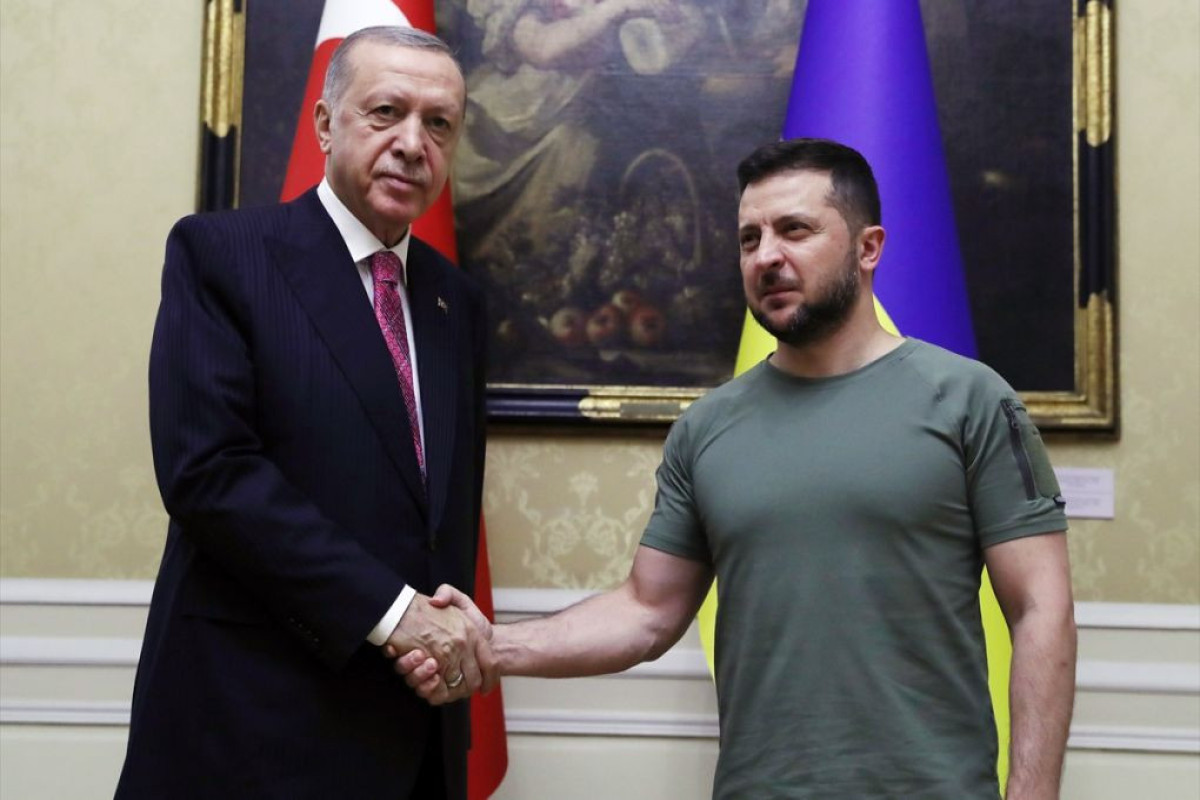 Ərdoğan Zelenski ilə telefon danışığı aparıb