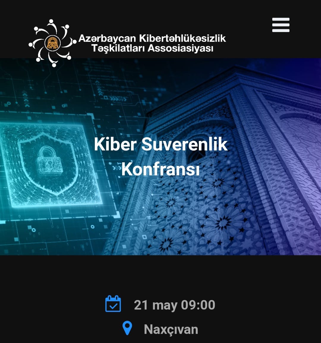 Naxçıvanda daha bir mühüm konfrans