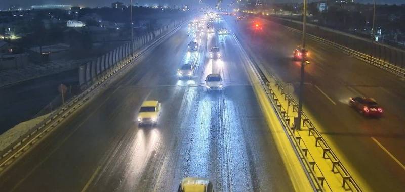 Bu yolda sürət həddi endirildi