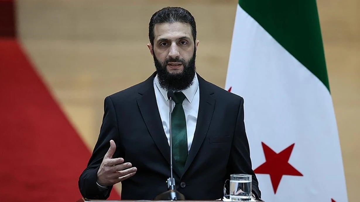 Əhməd Şaraa Ərdoğan və Trampa təşəkkür etdi