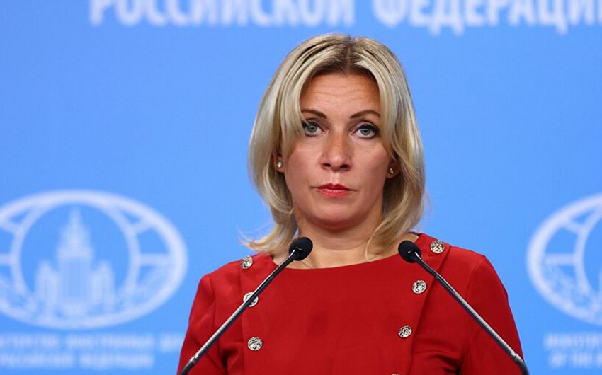 Zaxarova: Putinin təklif etdiyi danışıqların mənası uzunmüddətli sülhün qurulmasındadır