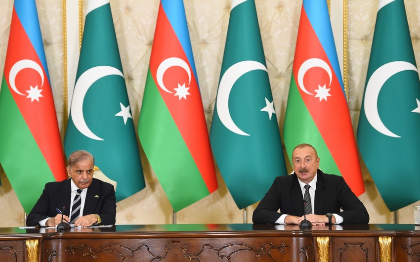 Məhəmməd Şahbaz Şərif Azərbaycan Prezidentinə təşəkkür etdi