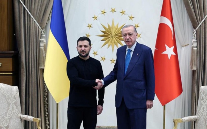 Ərdoğan və Zelenski Rusiya-Ukrayna sülh danışıqlarını müzakirə edəcək