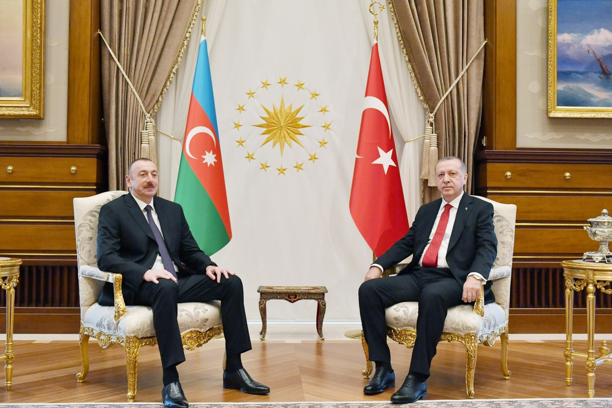 İlham Əliyev Albaniyada Rəcəb Tayyib Ərdoğan ilə görüşüb