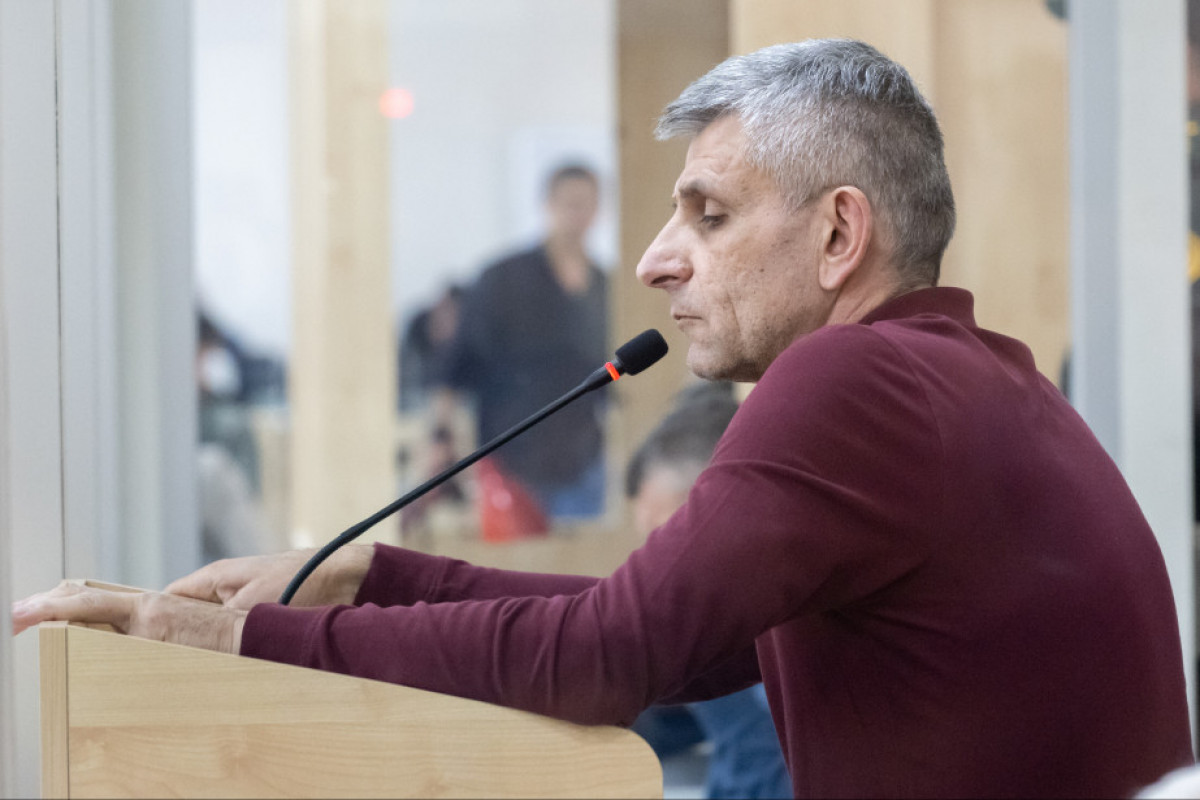 Məhkəmədə Davit İşxanyanın Qarabağın işğalında iştirakını sübut edən kadrlar göstərildi