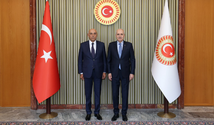 Numan Kurtulmuş Ədalət Vəliyevi qəbul edib