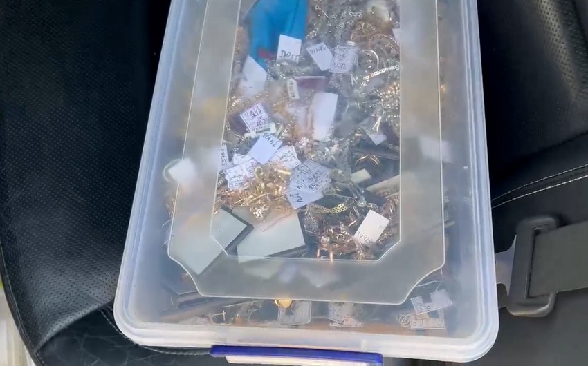 Şamaxıda 10 kiloqram qızılı talayan şübhəli dəstə ifşa olundu