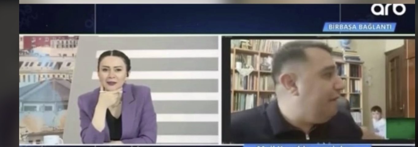 ARB TV-nin canlı yayımında gözlənilməz qonaq - VİDEO
