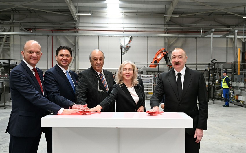 “Azerbaijan Coca-Cola Bottlers” MMC-nin İsmayıllıda yeni istehsal müəssisəsi açıldı - FOTOLAR
