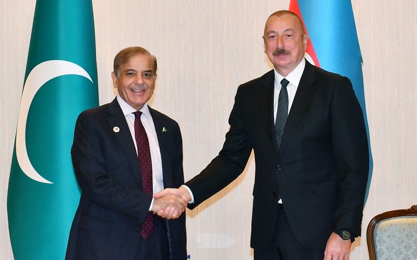 Pakistanın Baş naziri İlham Əliyevi təbrik edib