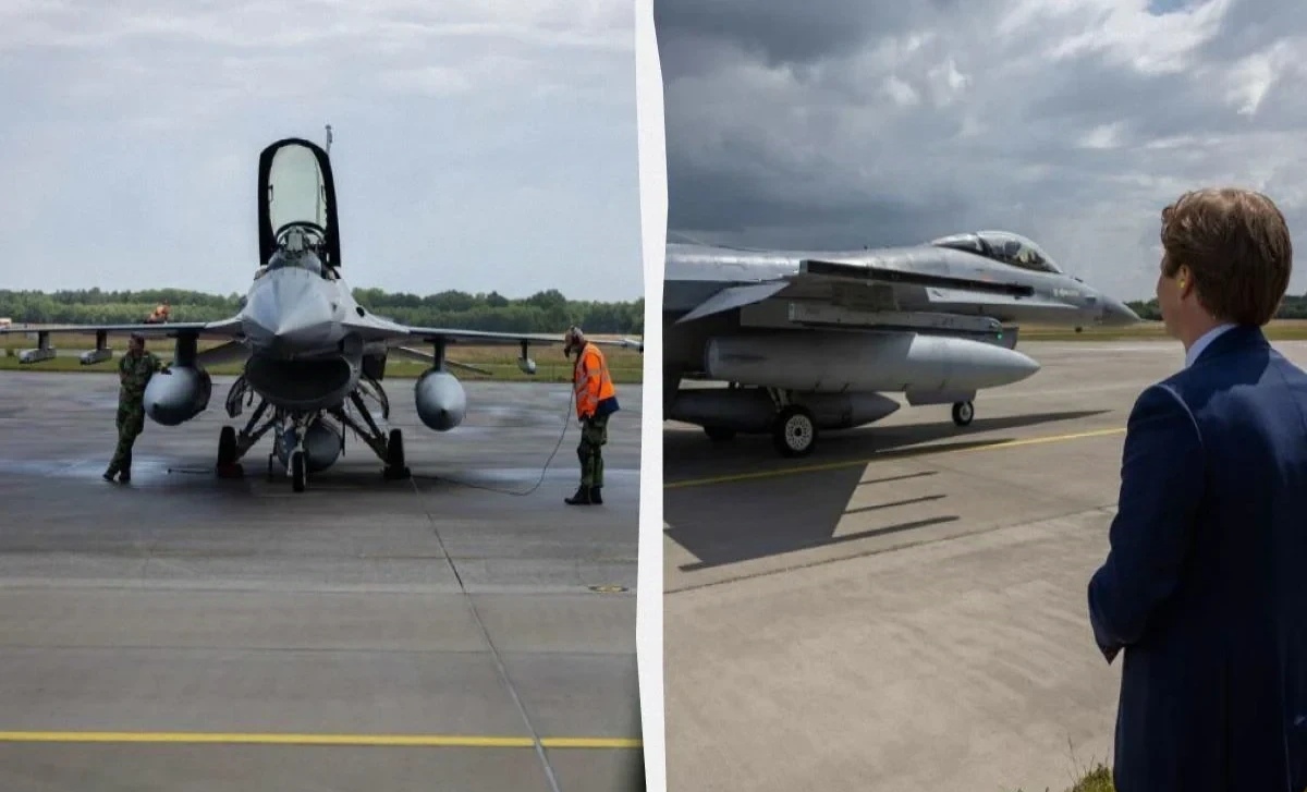 Ukraynaya veriləcək son F-16-lar Hollandiyadan havaya qalxıb