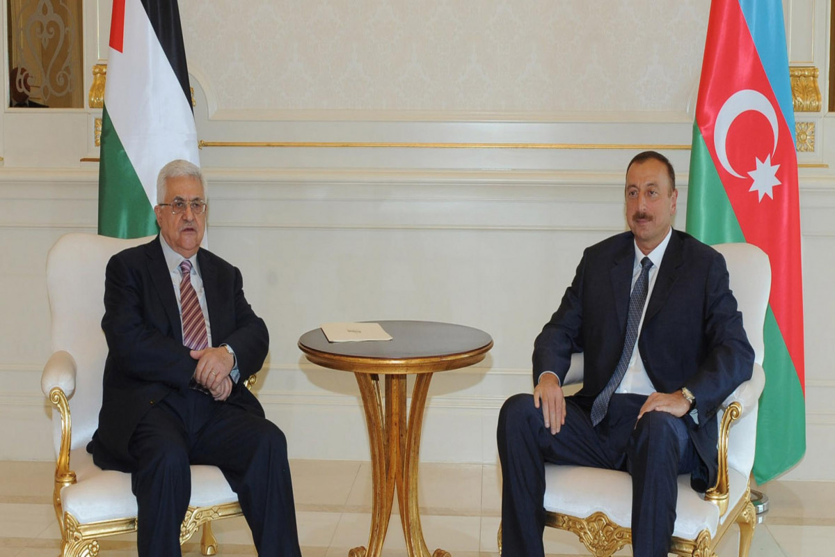 Mahmud Abbas Azərbaycan Prezidentini təbrik etdi