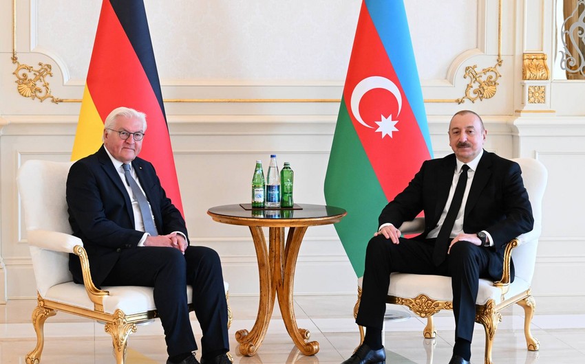 Almaniya Prezidenti İlham Əliyevə təbrik məktubu göndərdi