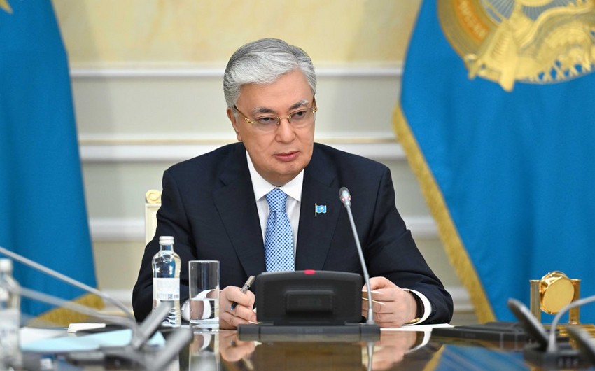 Kasım-Jomart Tokayev Azərbaycan Prezidentini təbrik edib
