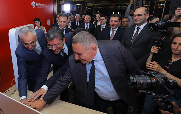 Naxçıvan televiziyası peyk yayımına başladı - Fotolar