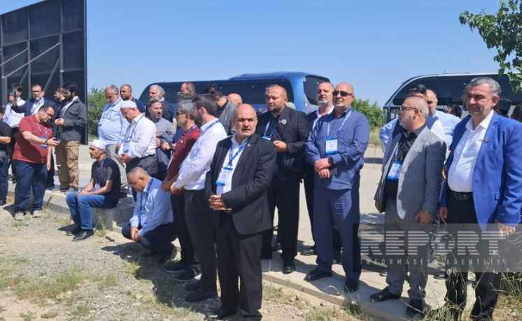 Türkiyə və Gürcüstan din xadimləri Ağdamda səfərdədir