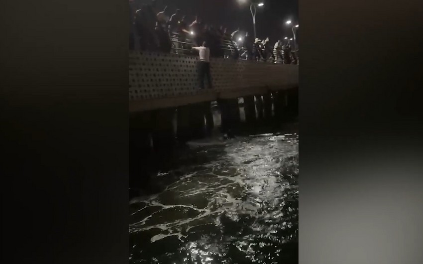 Bakıda dənizdə batmaq təhlükəsi olan 26 yaşlı kişi xilas edilib