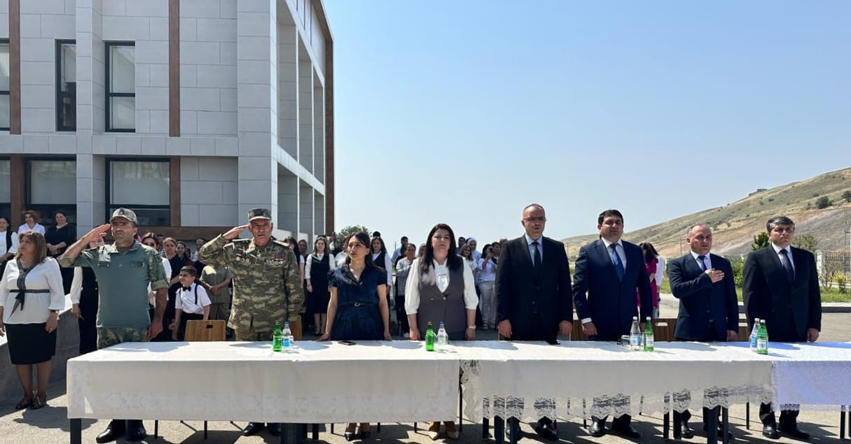 Cəbrayıl şəhərində ilk dəfə 32 ildən sonra “Son zəng” çalındı