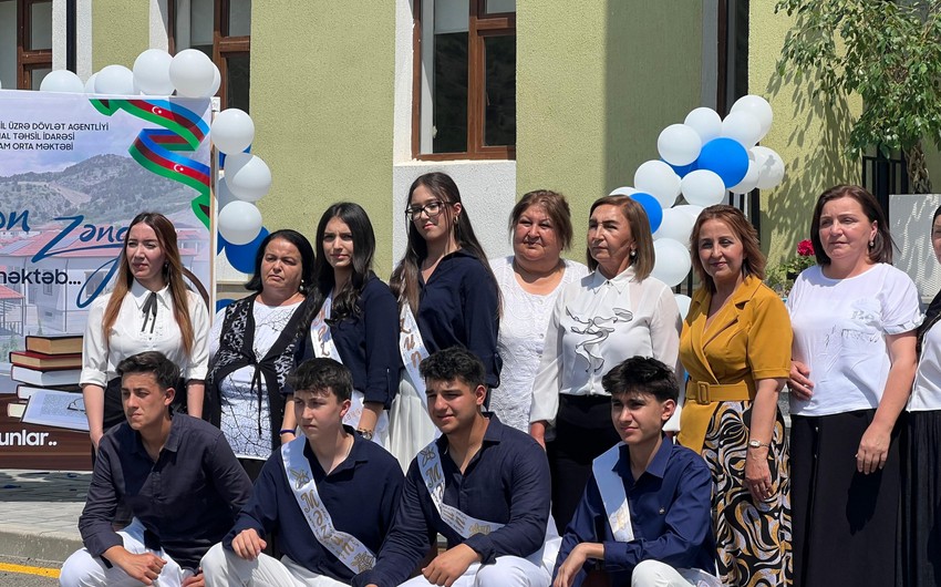Laçının orta məktəblərində “Son zəng” tədbirləri keçirilib - FOTOLAR