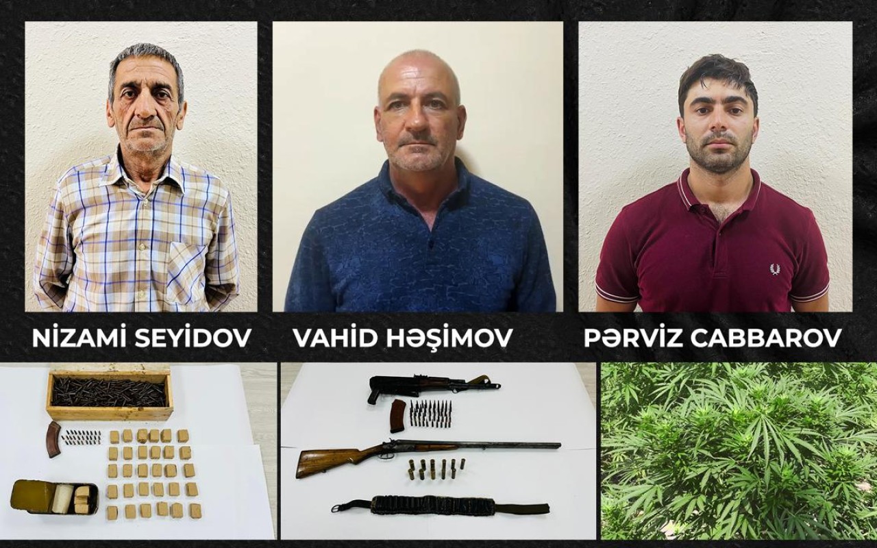 Şəkidə qanunsuz "Kalaşnikov" saxlayan kişi həbs edilib