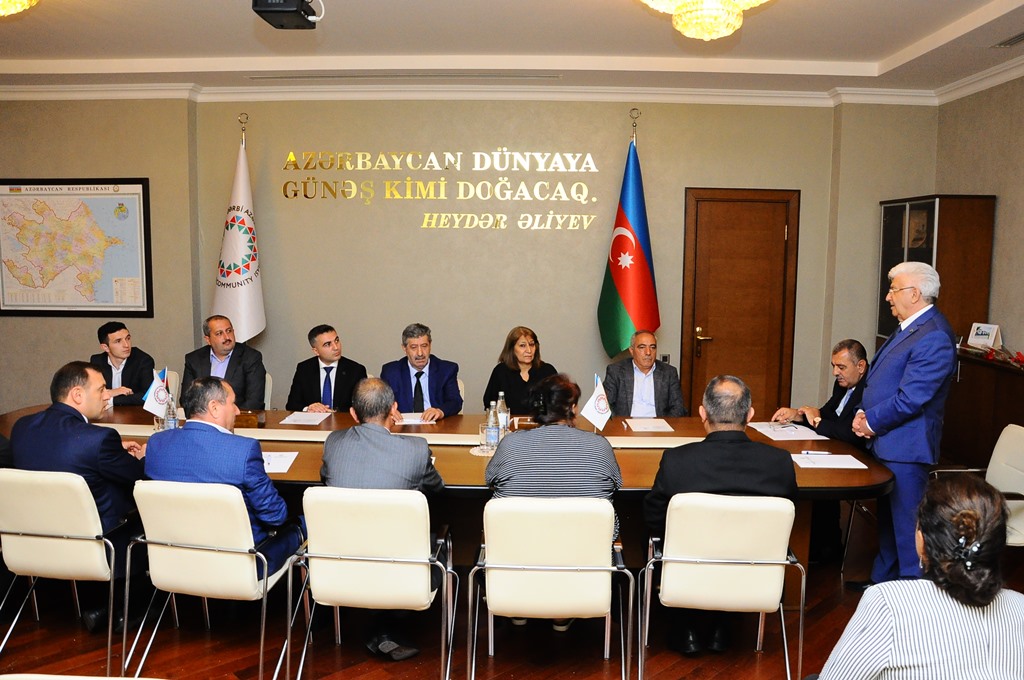 Naftalanda Qərbi Azərbaycan ziyalıları ilə görüş keçirilib - FOTOLAR