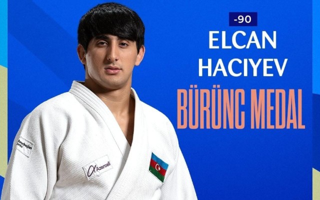 Azərbaycan cüdoçusu bürünc medal qazandı
