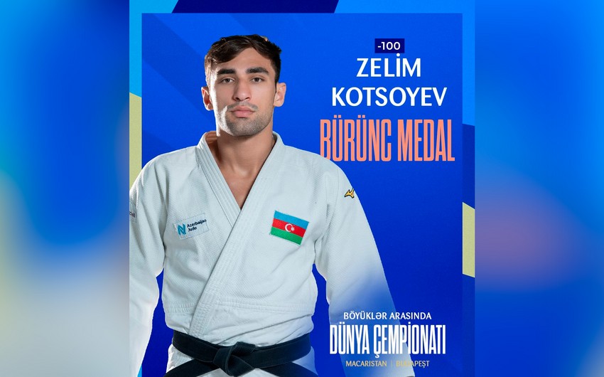 Dünya çempionatı: Azərbaycanın olimpiya çempionu bürünc medal qazanıb