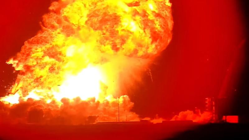"SpaceX"in raketi sınaq uçuşundan əvvəl partladı