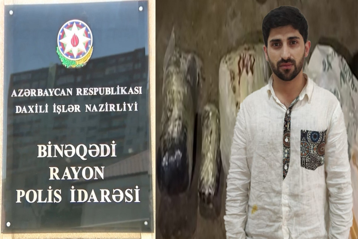 Binəqədidə narkokuryerlik edən tiktoker saxlanıldı - VİDEO