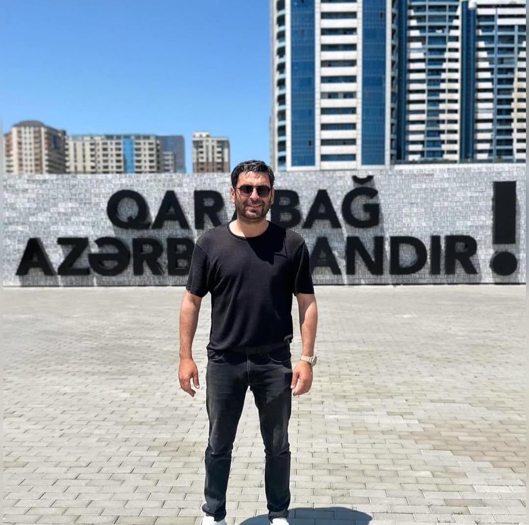 Ozan Akbaba "Hərbi Qənimətlər Parkı"nda - FOTO