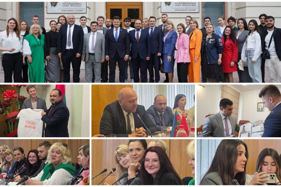 ASGA Minsk şəhərində "Azərbaycan-Belarus Gənclər Forumu"nu reallaşdırdı - FOTOLAR