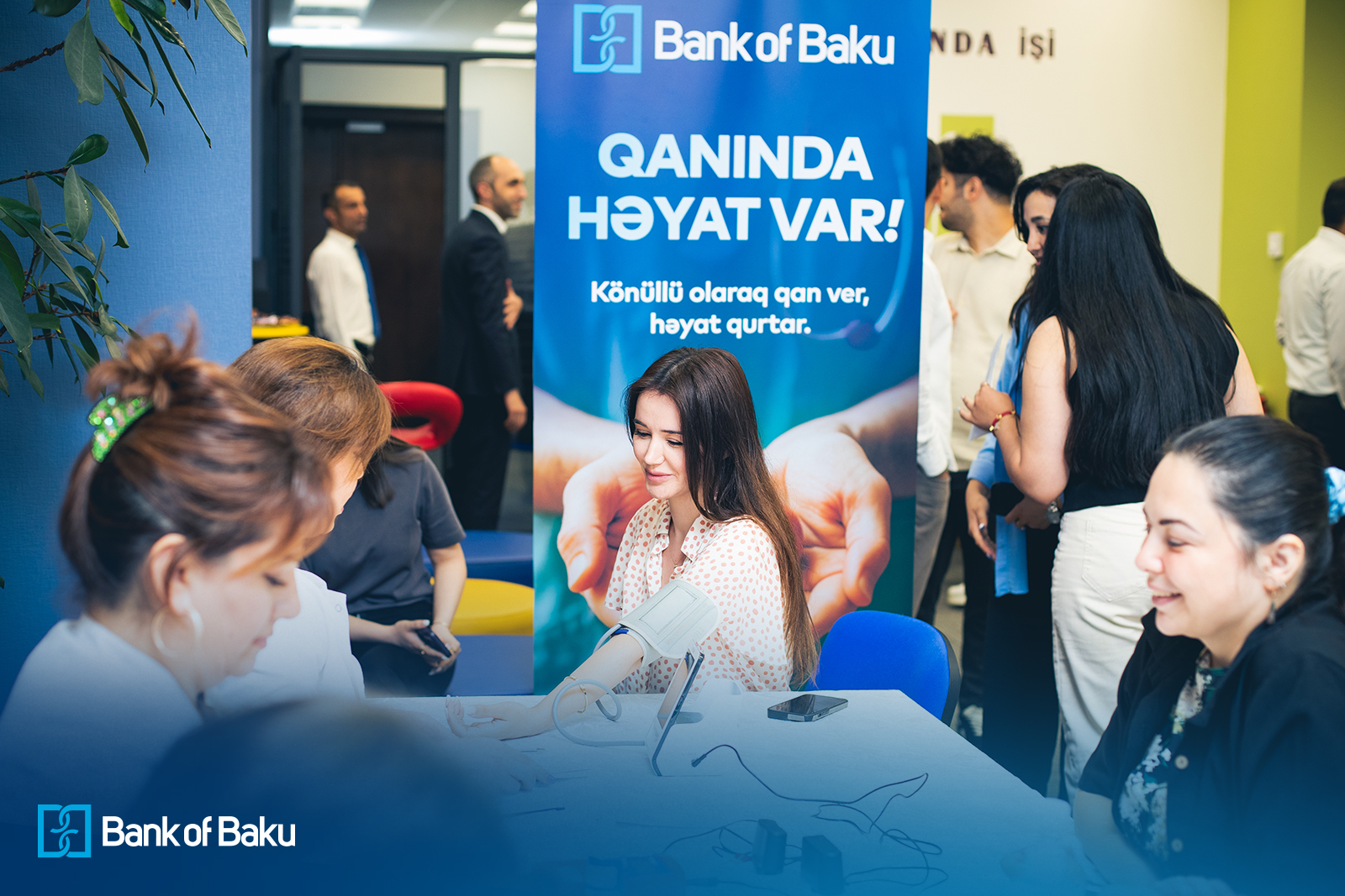 “Bank of Baku”dan könüllü qanvermə təşəbbüsü - FOTOLAR