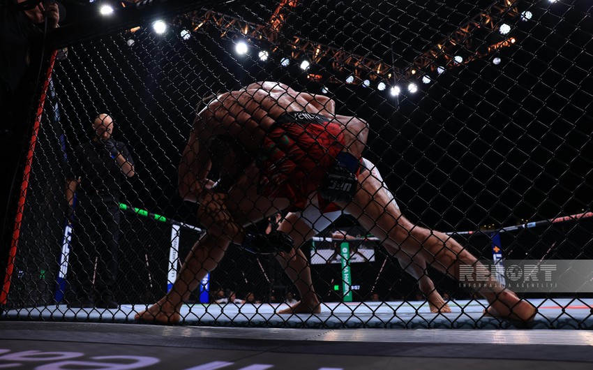 "UFC Fight Night": Əsas kartın ilk döyüşündə tacikistanlı idmançı qalib gəldi