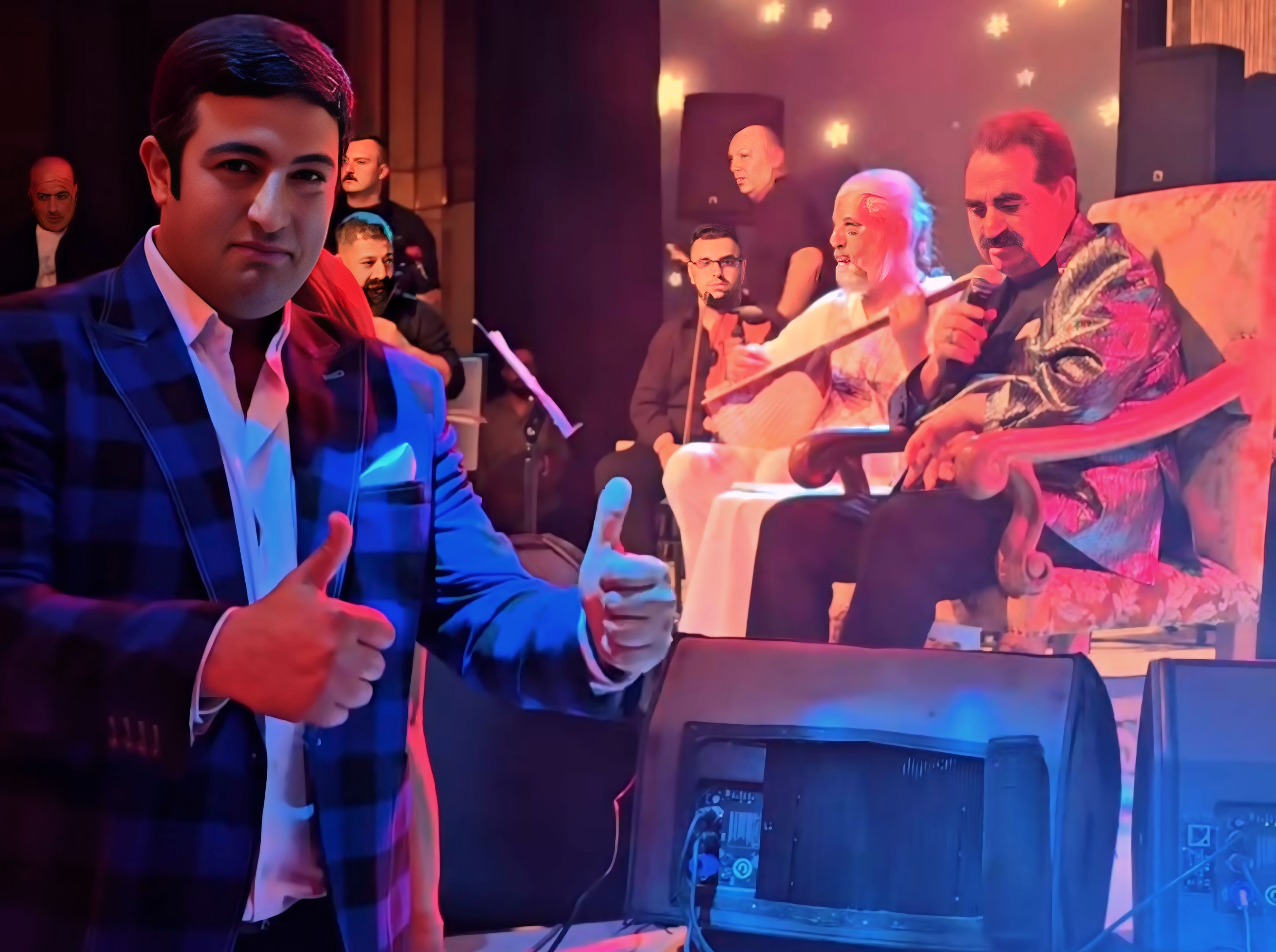 Maestro Ceyhun Tatlıseslə bir səhnəni bölüşüb - VİDEO