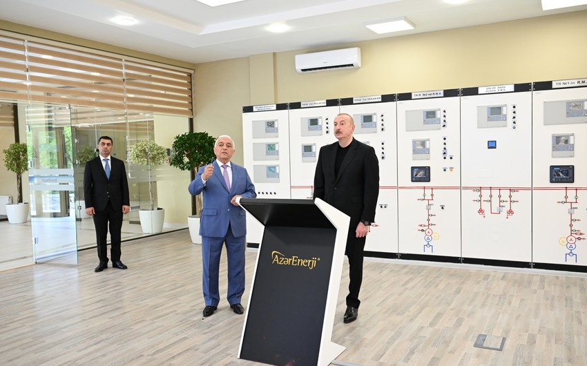 “Yevlax” qovşaq yarımstansiyasının, Regional Təlim-Tədris və Laboratoriya Mərkəzinin açılışı olub