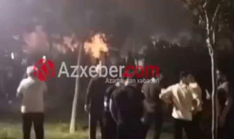 Bakıda partlayış bu ərazidə baş verib