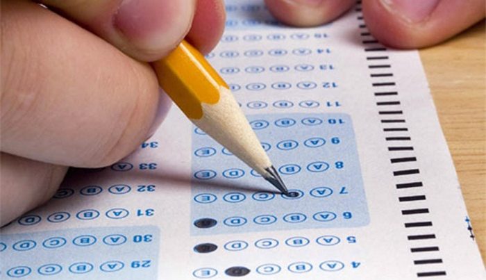 Azərbaycan dili fənni üzrə test imtahanı keçirilib