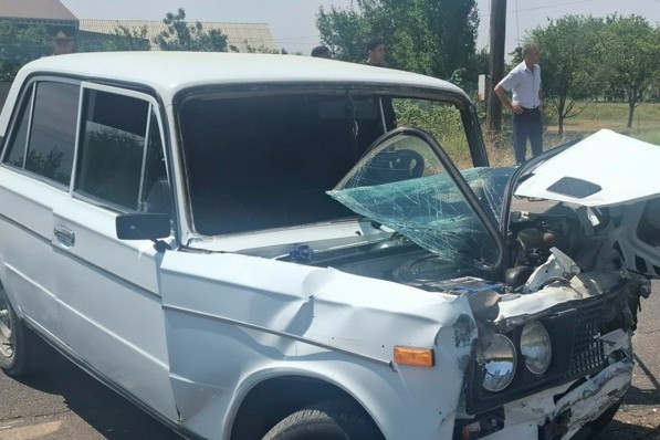 Goranboyda yol qəzası olub, 7 nəfər xəsarət alıb