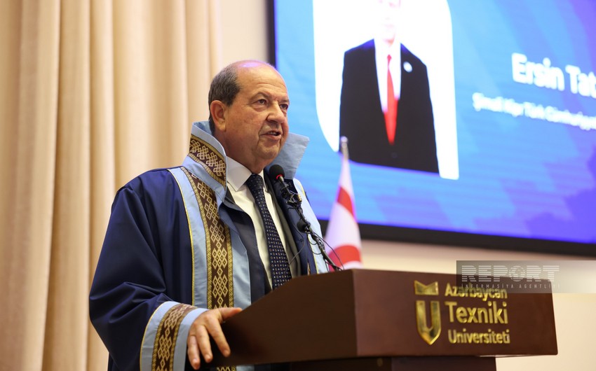 Ersin Tatar: Prezident İlham Əliyevin dəstəyini hər zaman hiss etmişik