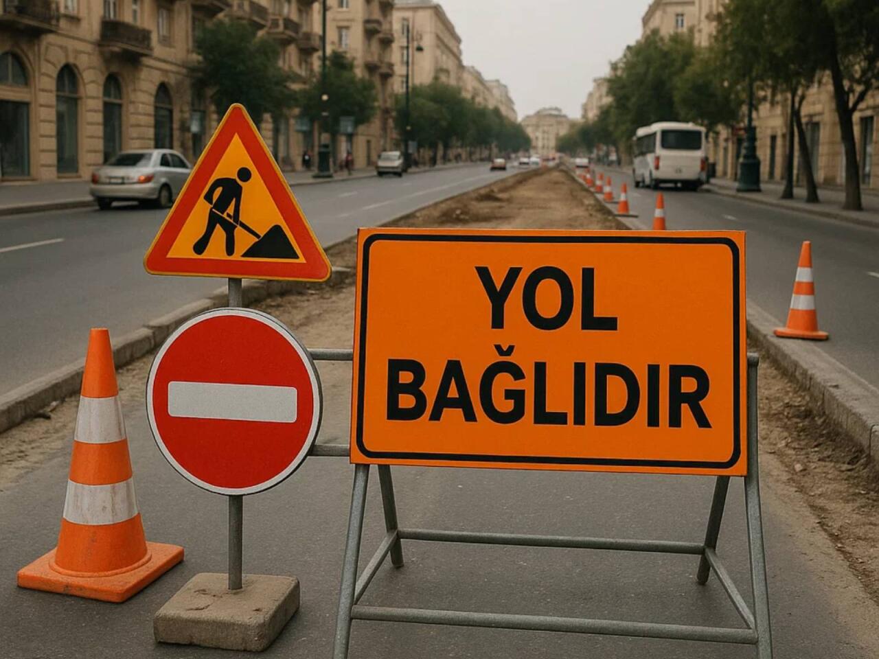 Bu yol 2 aydır ki bağlıdır - Binəqədiyə nə zaman rahat gedə biləcəyik?