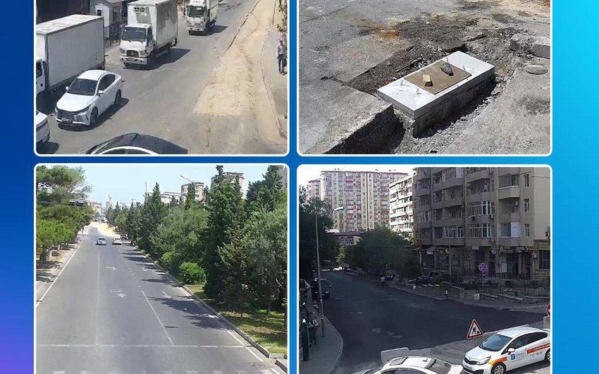 Bakıda təmirə görə bəzi yollarda avtomobillərin hərəkətinə məhdudiyyət qoyulub