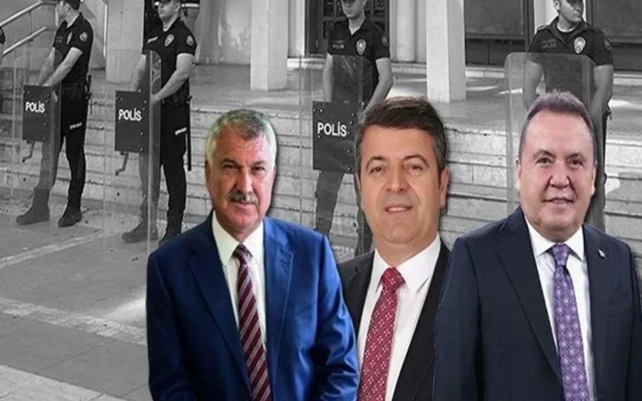 Türkiyədə üç bələdiyyə sədri saxlanıldı